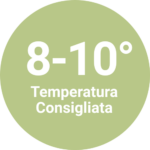 8-10° Temperatura Consigliata