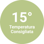 15° Temperatura Consigliata
