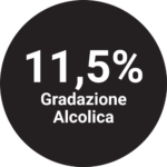 11,5% Gradazione Alcolica